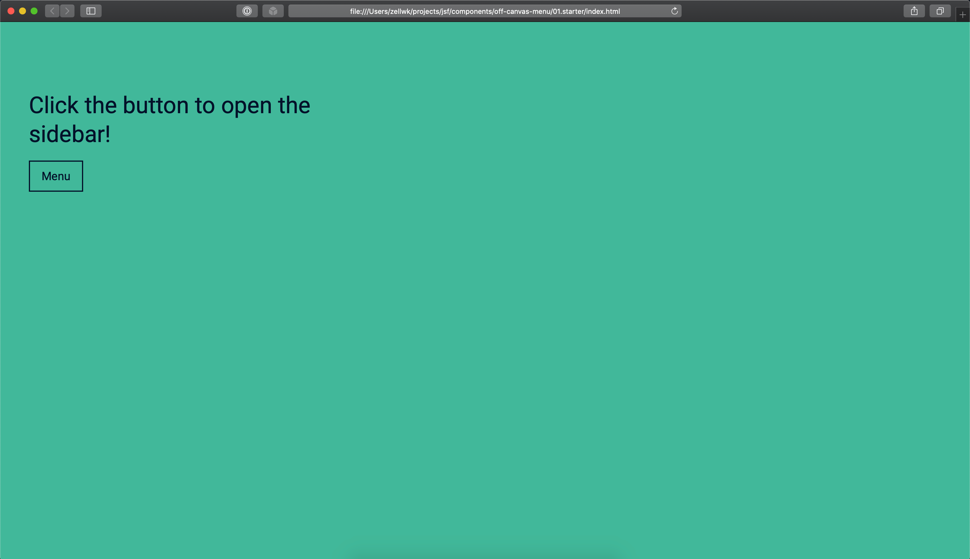 Opens the HTML file.